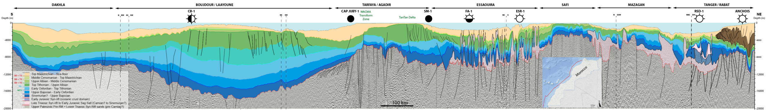 Moroccan Atlantic Margin: Where geological diversity meets outstanding exploration potential