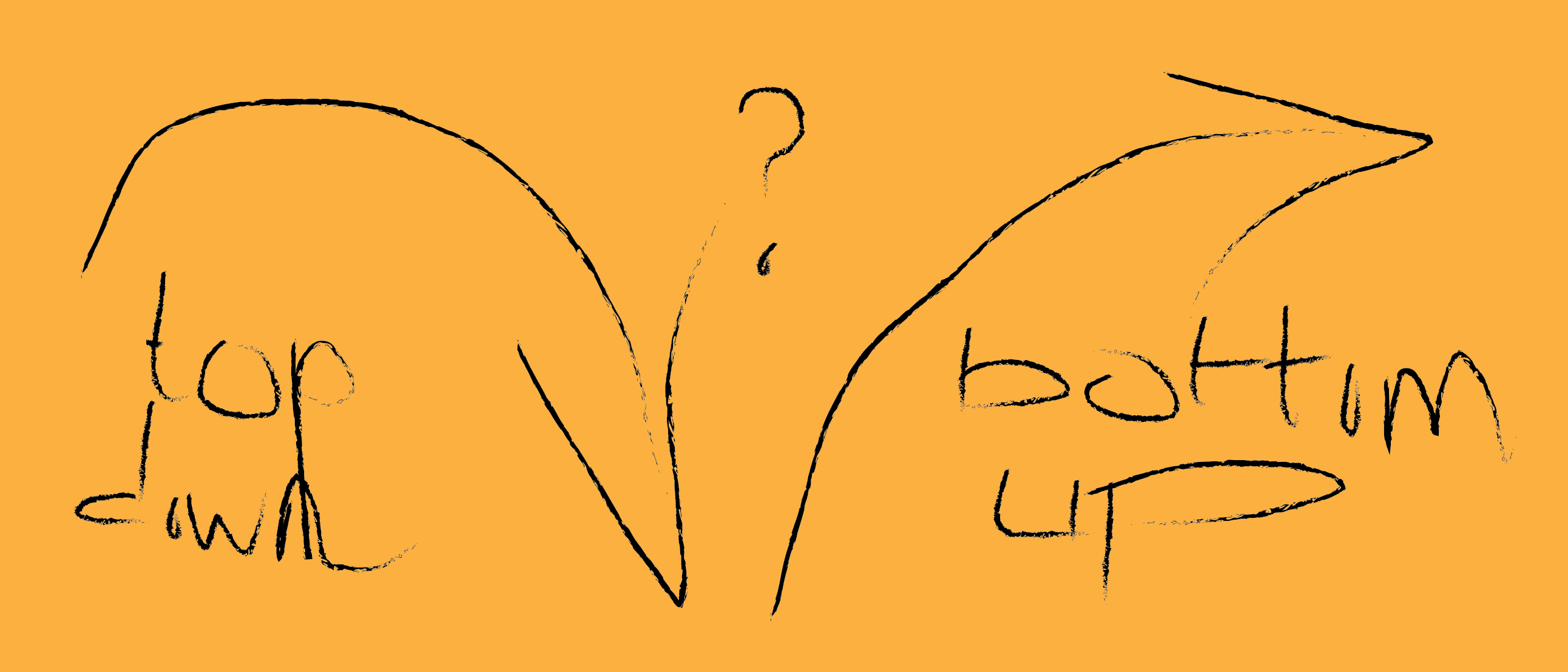 Top-Down and Bottom-Up